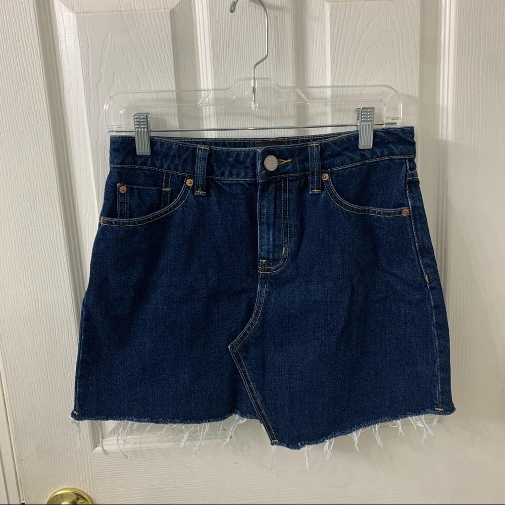 BDG Dark Wash Jean Skirt